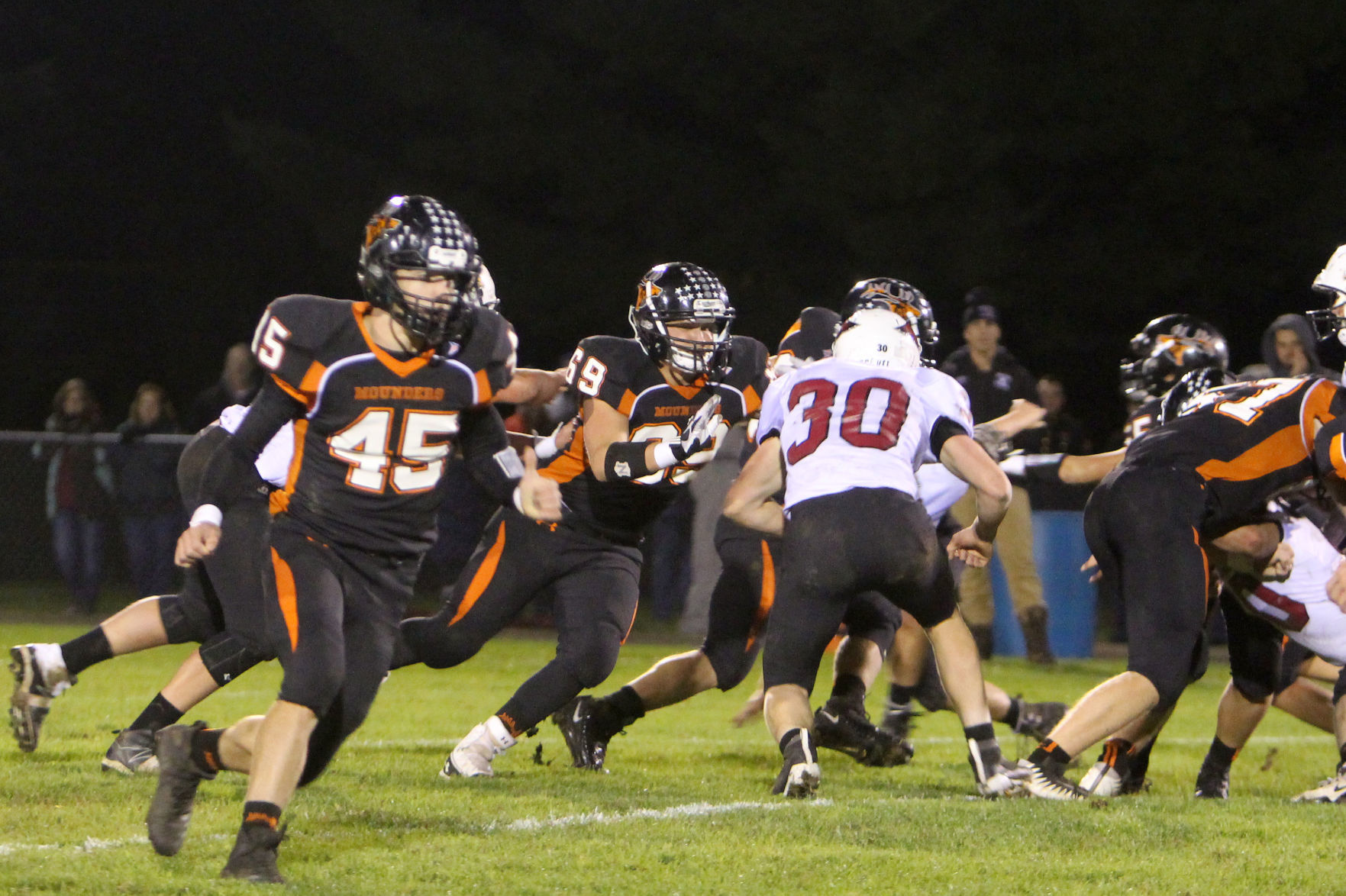 Spring Valley at Elk Mound football 10-4-19